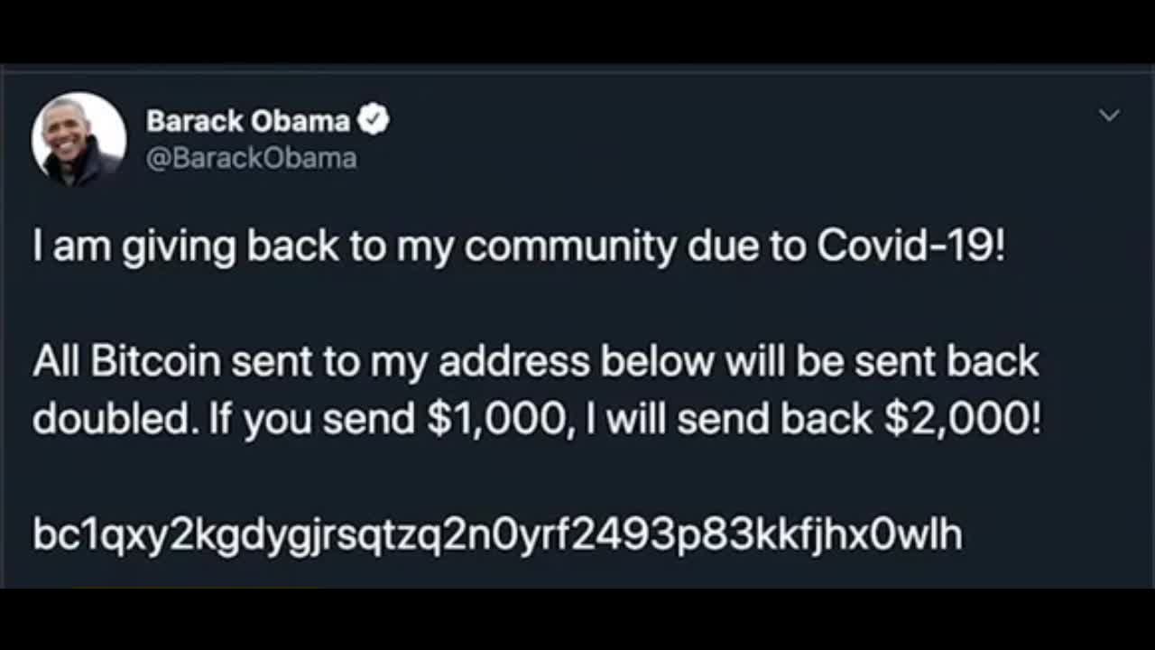 Twitter Bitcoin Hack - Barack Obama, Jeff Bezos, Joe Biden, Kanye West, Elon Musk, Bill Gates HACKED