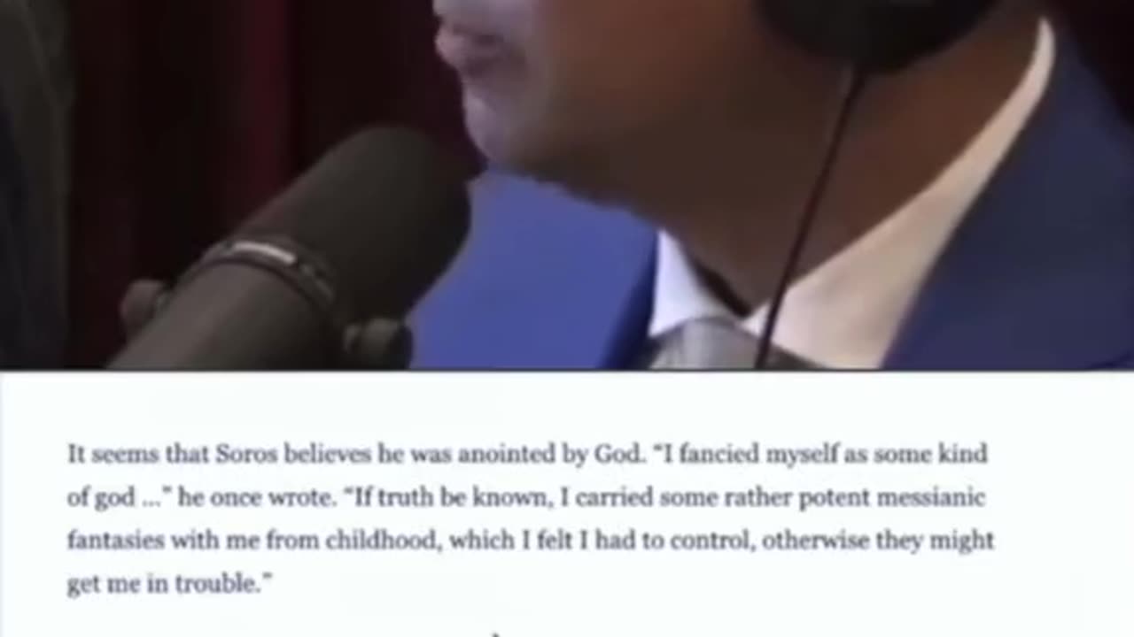 George Soros Believes He Is God