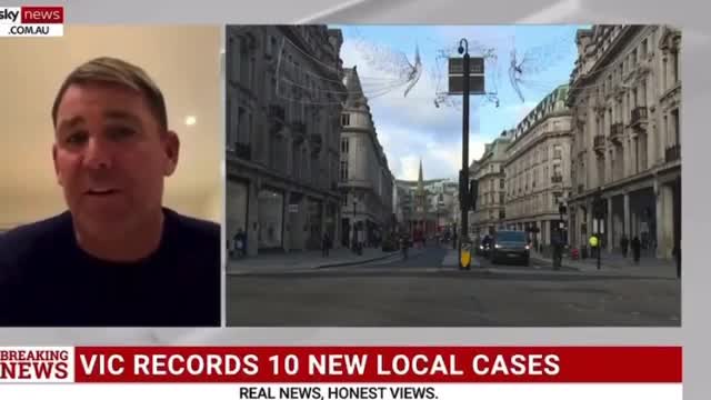 Shane Warne tells everybody to get double jabbed, get on with it and learn to live with it