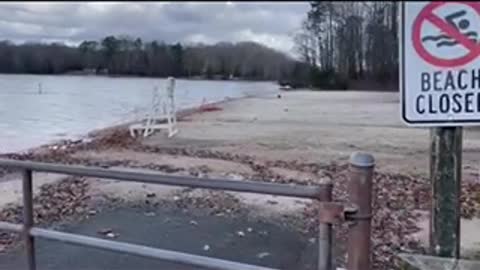 crocodile fested beach closed