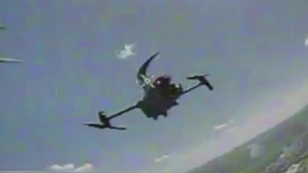 Only the Second-Ever Drone Vs Drone Combat Kill I Have Ever Seen