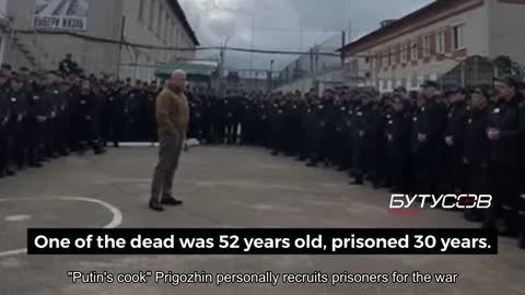 "Putin's cook" Prigozhin personally recruits prisoners for the war in Ukraine