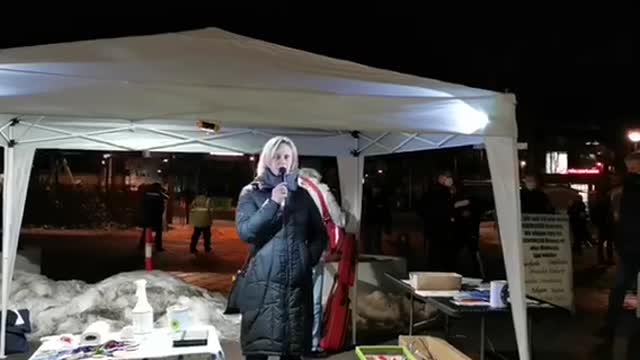 Demo Poing 21.01.21 Sandra zum Verhältnismäßigkeitsverständnis unserer Polizei