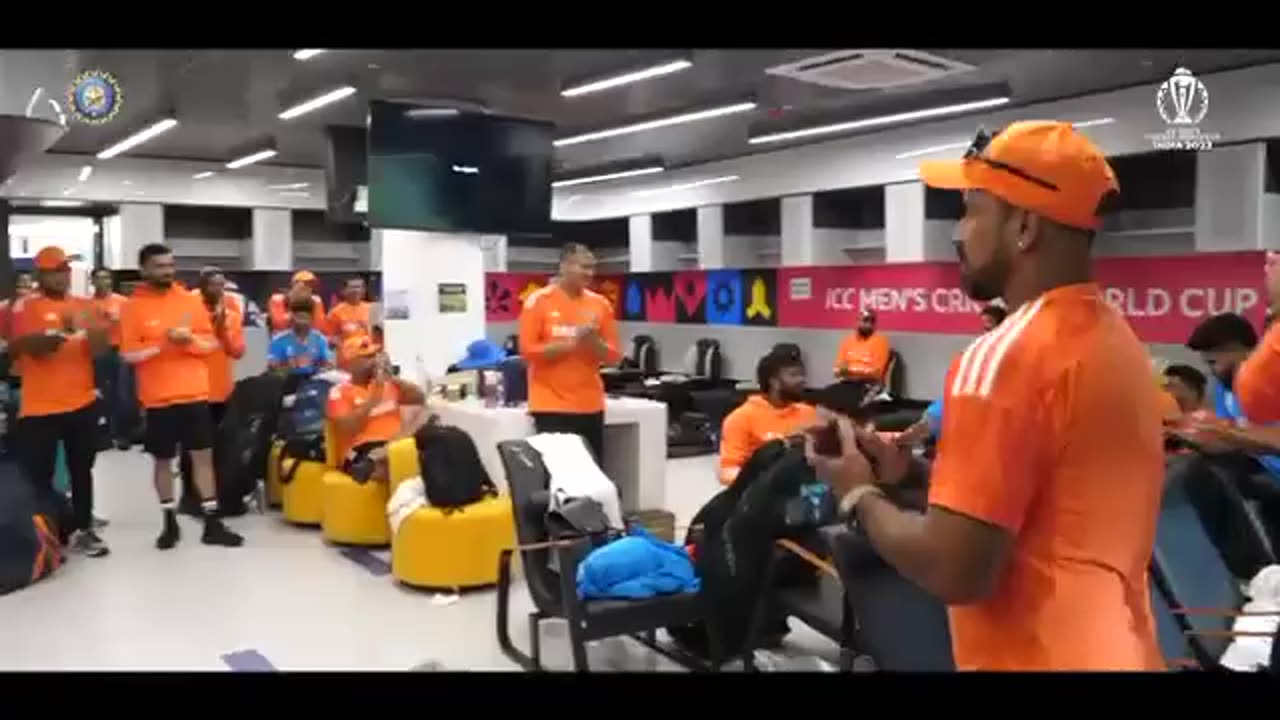 BCCI India winning team speach...