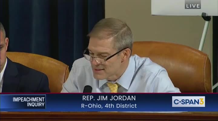 Jim Jordan: "This is unfair and they see through the whole darn sham."