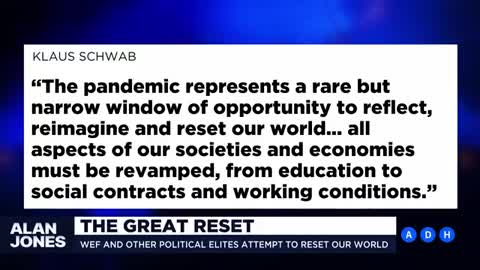 Alan Jones on The Great Reset
