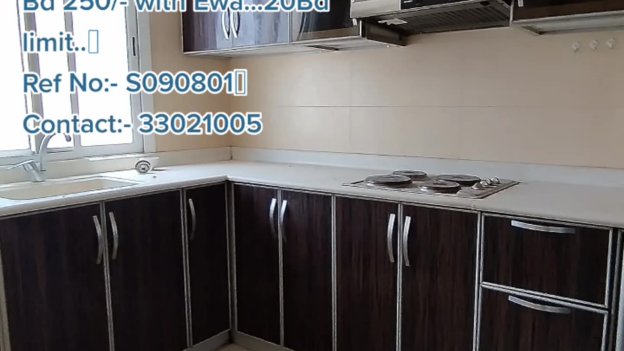 Seef:-2Bhk Semifurnished Flat on Rent with Ewa