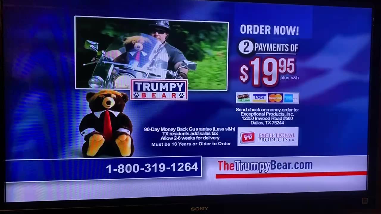 12/12/20 OAN Trumpy Bear commercial