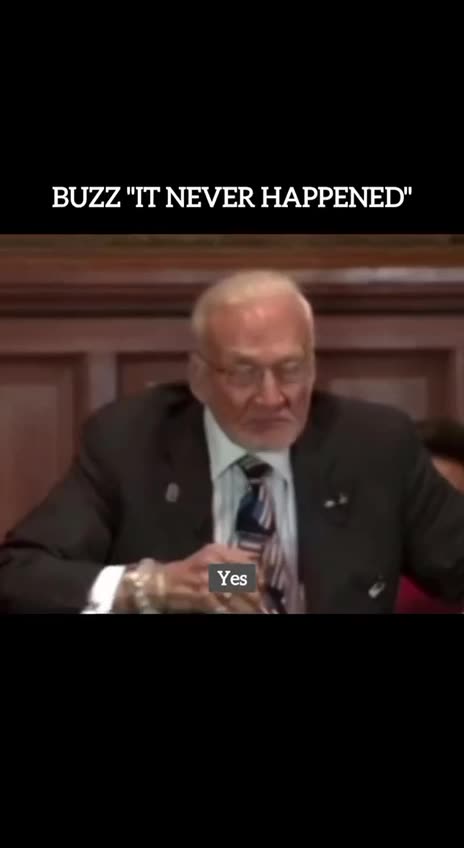 NASA Apollo Faked Moon Landing - Buzz Aldrin Confession 1