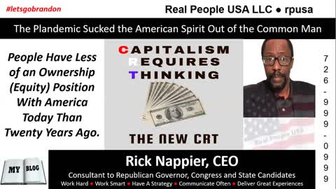 The Real People USA CRT Version: Capitalism Requires Thinking