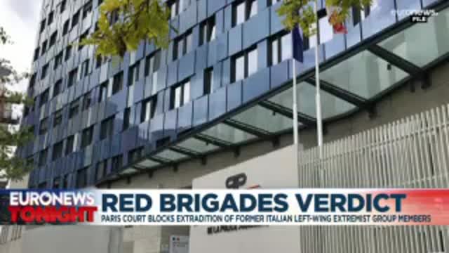 French court rejects extradition requests for 10 former Italian Red