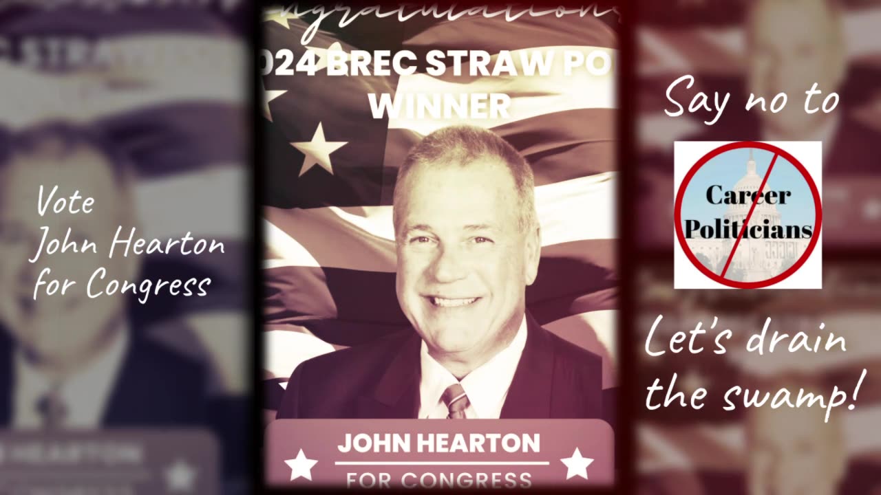 Binford Chronicles presents John Hearton for Congressional Dist. 8