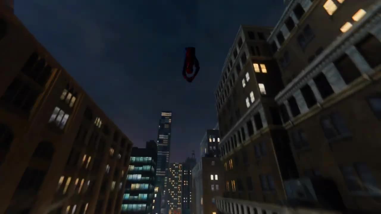 Spiderman Cinematic Web Swinging to Music 🎵 (Spider-Man)