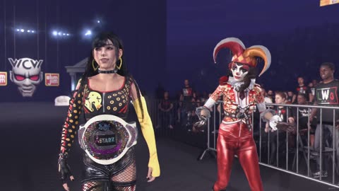 Chiyoko and Cheryl The Jester - wwe2k24