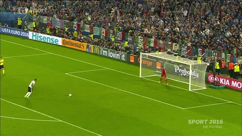 Německo vs Itálie - čtvrtfinále EURO 2016