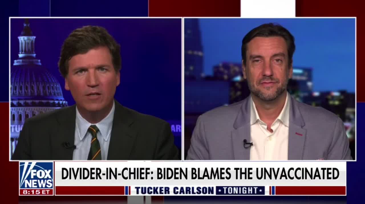 Clay Travis discusses Biden pointing fingers at the unvaccinated