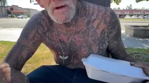 Millionaire blessed homeless who spent more than half of life in prison