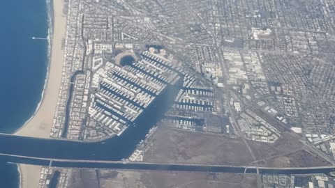 Flying Over Santa Monica Bay