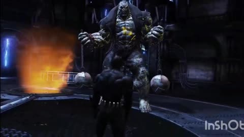 Arkham knight batman takes on the penguin 🐧