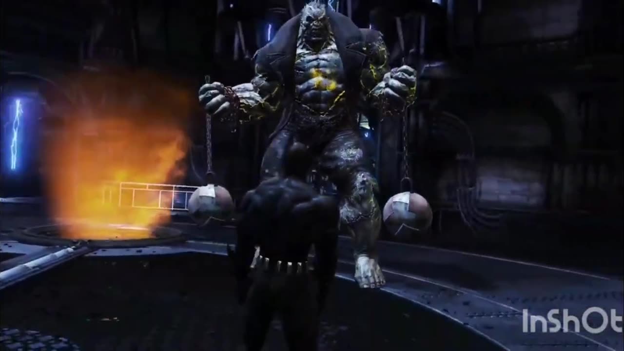 Arkham knight batman takes on the penguin 🐧