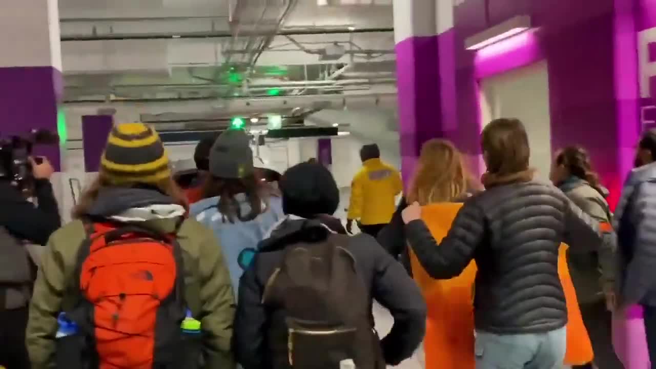 Deranged liberals terrorizing Joe Manchin all over the place.