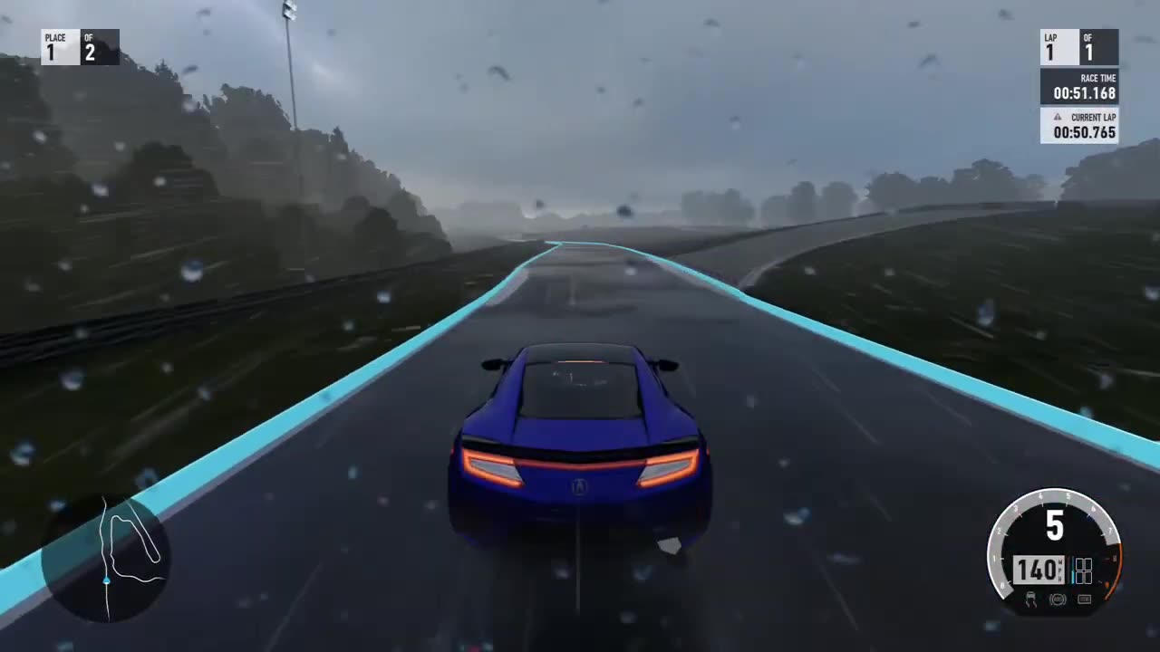 Forza Motorsport 7 - 1v1 Duels Gameplay Part 19(Nsx in the rain...)