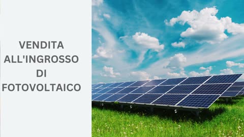 Cosa Fotovoltaico O Pv Grossista?