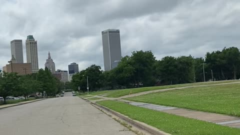 Driving near down town oklahoma