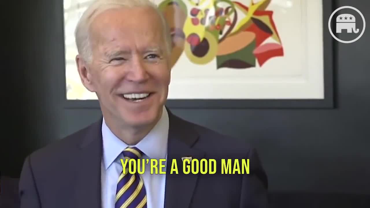 This is what happens when Sleepy Joe misses his nap time