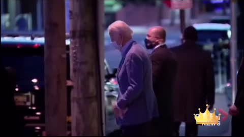 Biden “Caught ”Outside Dancing Club at Night