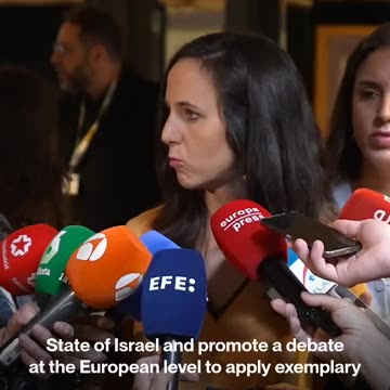 ►‼️▶️"Sanctions on Netanyahu for Gaza genocide " - Minister of Social Rights Ione Belarra, Spain