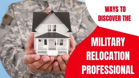 Military Relocation Specialist with Certification