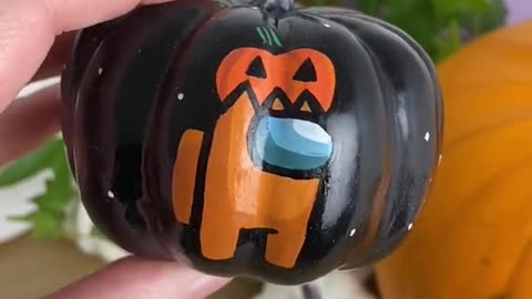 Painting pumpkins everyday until Hallowee