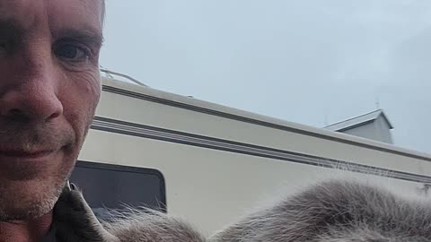 Me and Jerry taking a walk