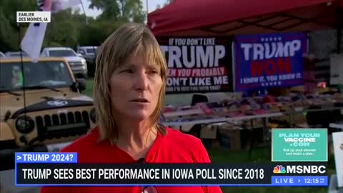‘I See a Civil War Coming’: Trump Rally Attendee Told MSNBC