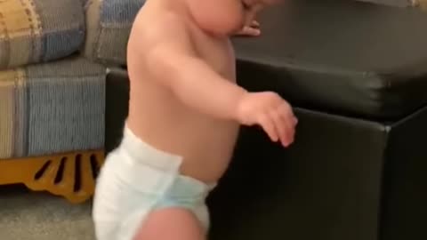 Cute chubby baby - Funny video