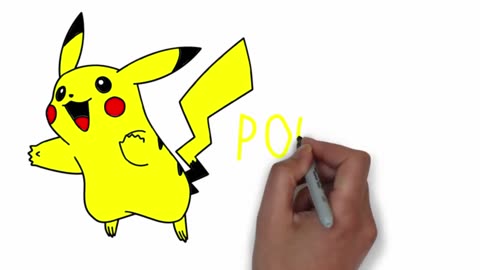 How to Draw Pokemon Easy Step by Step for Kids and Coloring