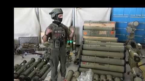 Iranian weapons captured by Israel in Lebanon