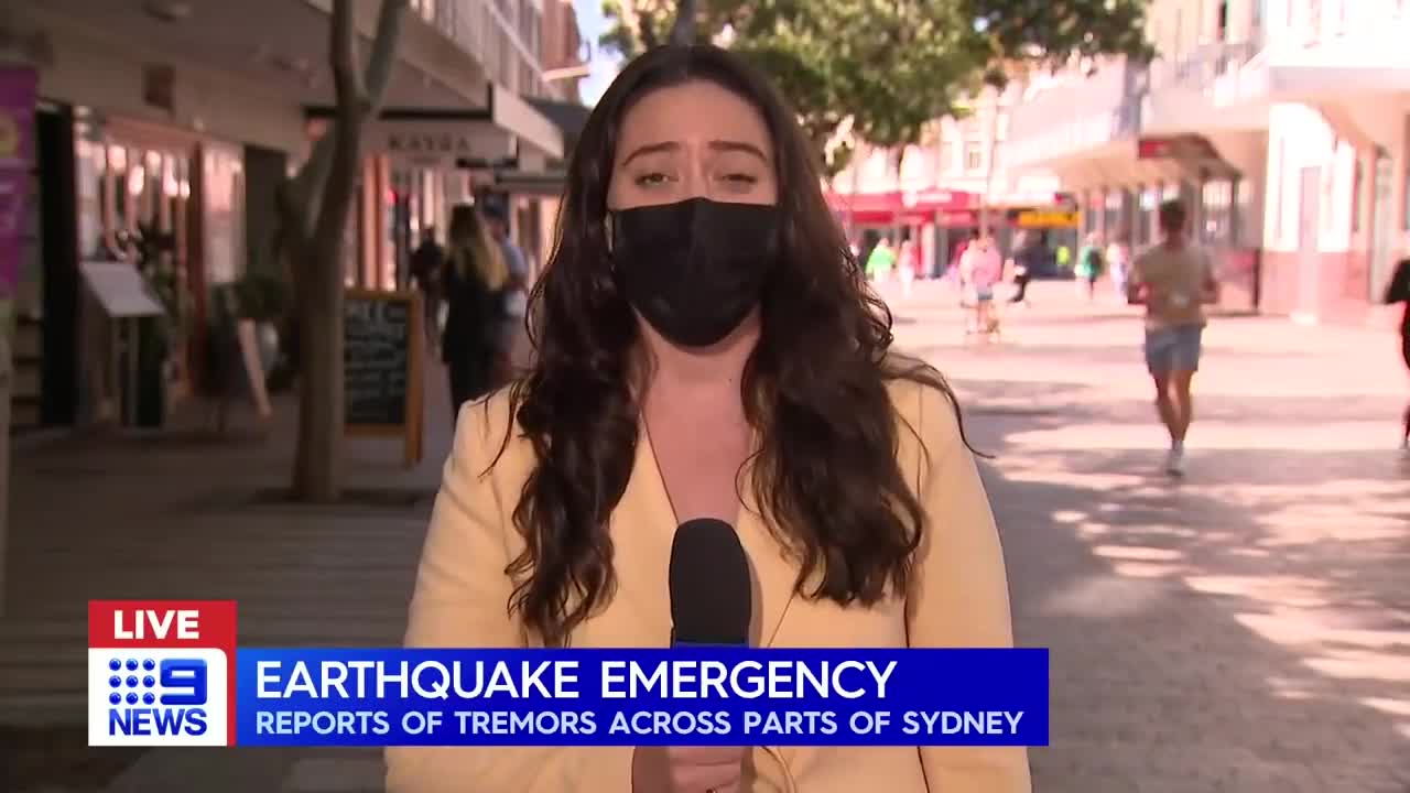 Earthquake tremors felt in parts of Sydney 9 News Australia