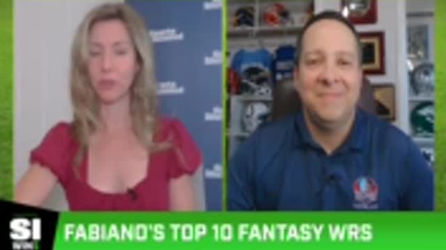 Fabiano's Top 10 Fantasy Wide Receivers for 2022