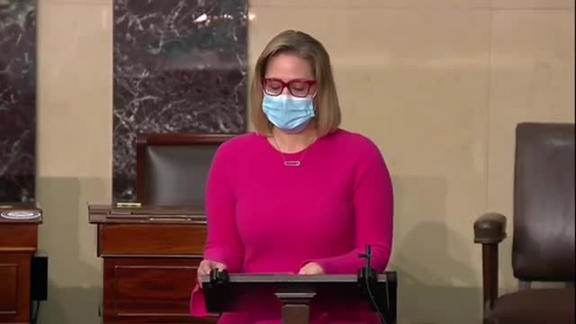 Democratic Sen. Kyrsten Sinema More Popular With Republicans Than Her Own Party, Polls Suggest