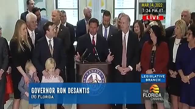 Reporter asks "gotcha" question, DeSantis DROPS THE MIC on her