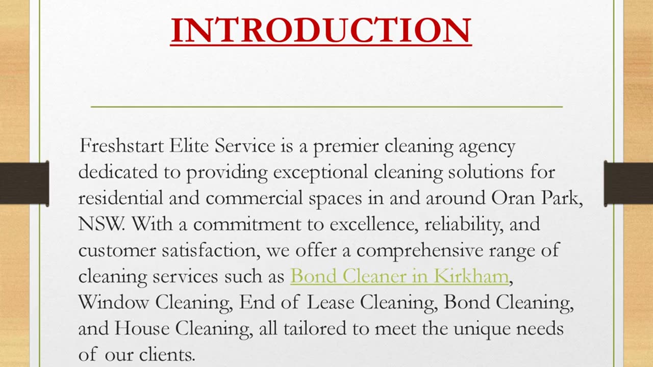 Bond Cleaner in Kirkham