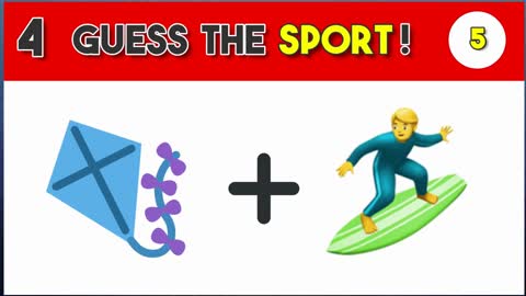 Guess The Sport From The Emojis