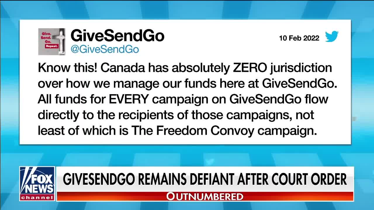 GIVESENDGO remains defiant after court order!