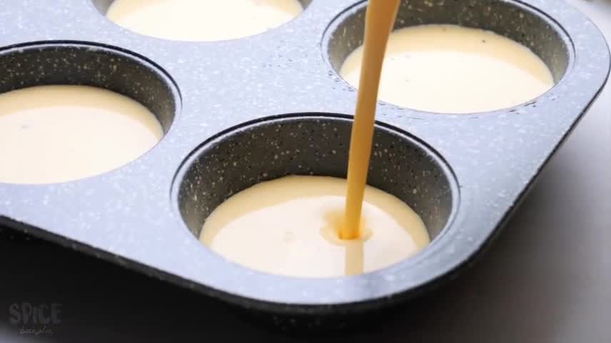 Pour The Egg Mixture Into The Mold