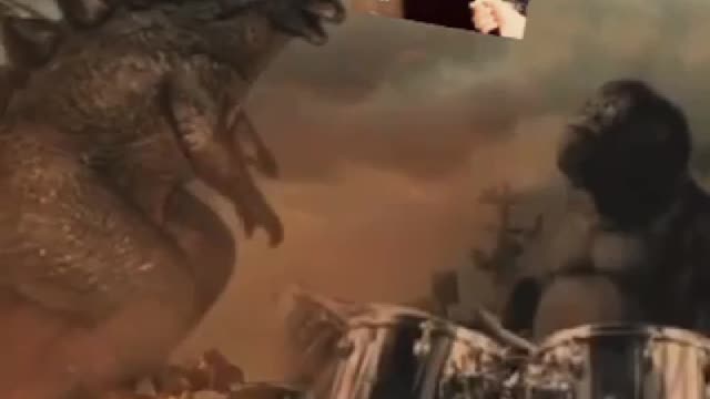 King Kong vs Godzilla dance battle