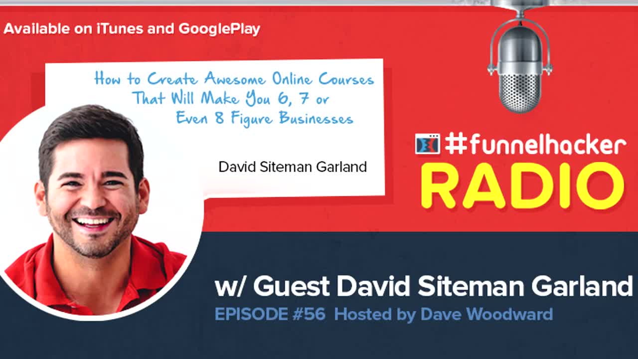 David Siteman Garland, How to Create Courses That Will Make You 6, 7 or Even 8 Figure Businesses