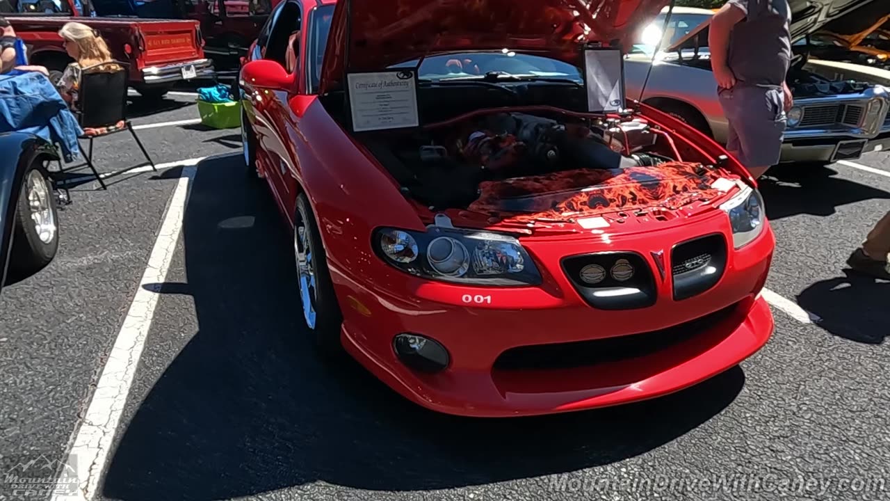 2024 Toccoa Elks Lodge Spring Car Show featuring Pontiacs