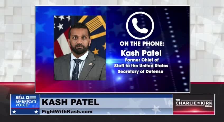 Charlie Kirk & Kash Patel Discuss Biden Investigation